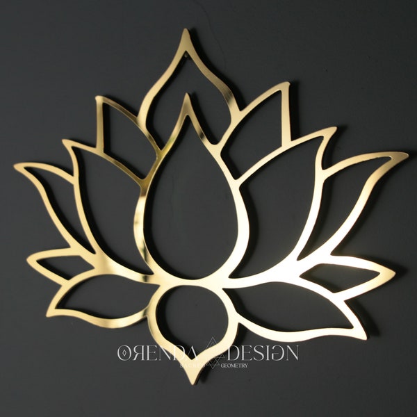 Lotus Flower Wall Art Etsy