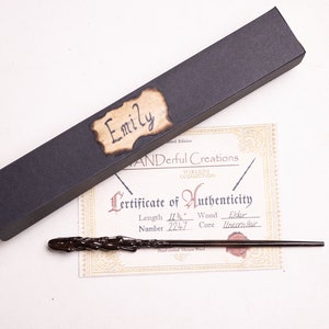 CUSTOMISED bespoke Handmade magic wand Wizard image 4