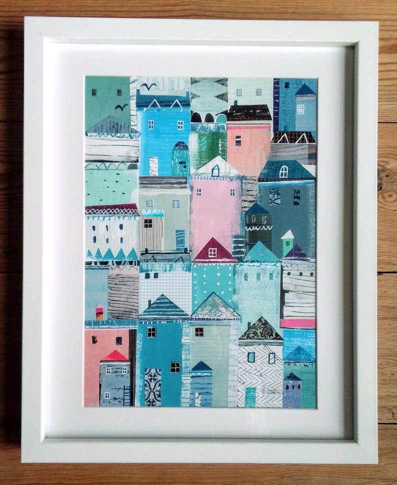 Coastal Art Print. Coastal Print. Seaside Art Print. Coastal Etsy UK