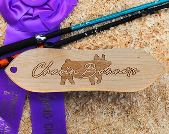 Personalized Show Pig Brush: Custom Livestock Supplies