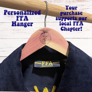 FFA Jacket Hanger-Personalized