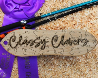 Personalized Show Pig Brush: Custom Livestock Supplies