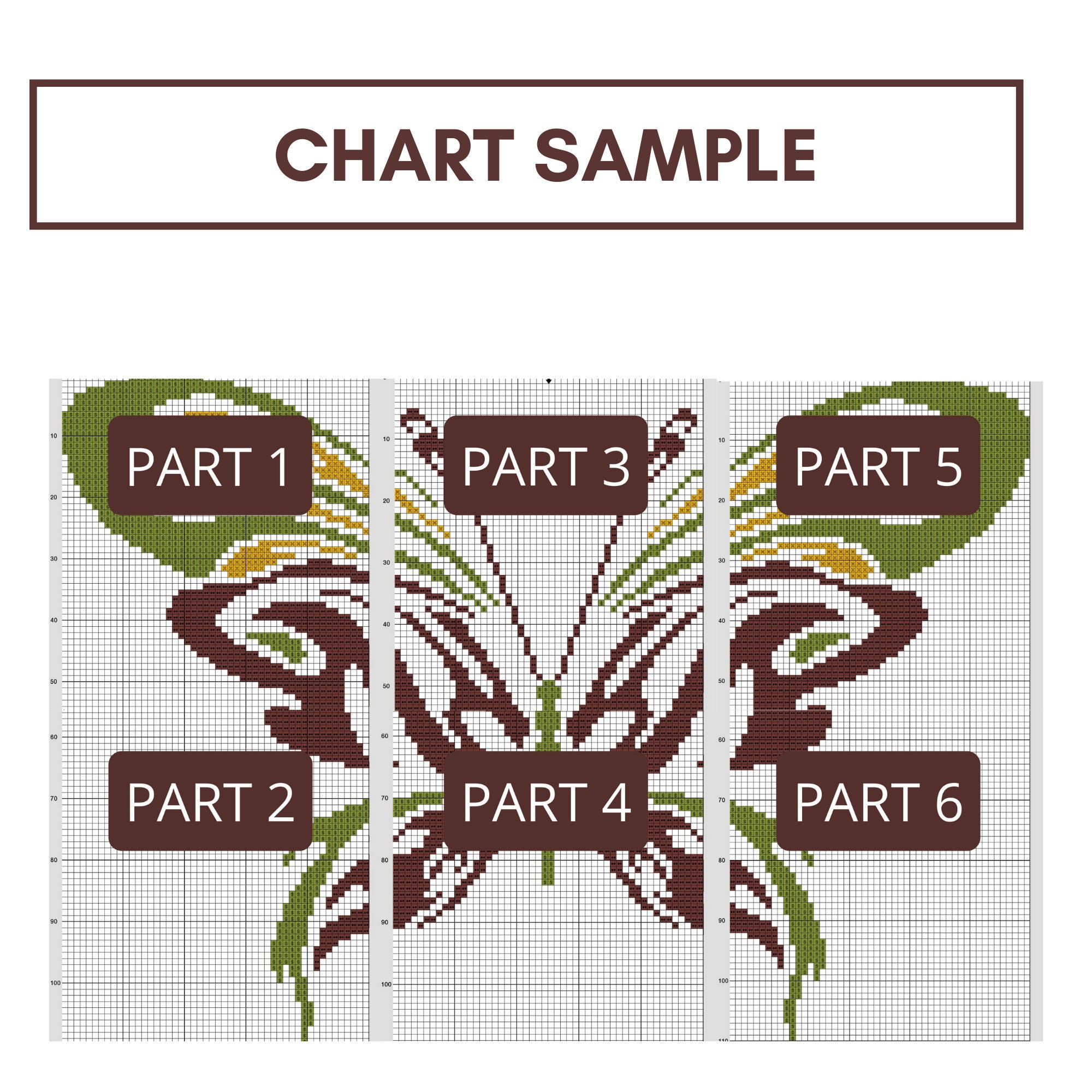 Butterfly Embroidery Cross Stitch PDF Pattern Easy Counted Etsy