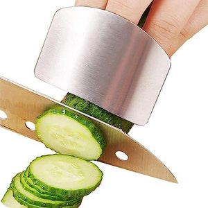 Thumb Protector for Cutting Chopping Food Holder Vegetable Slicer