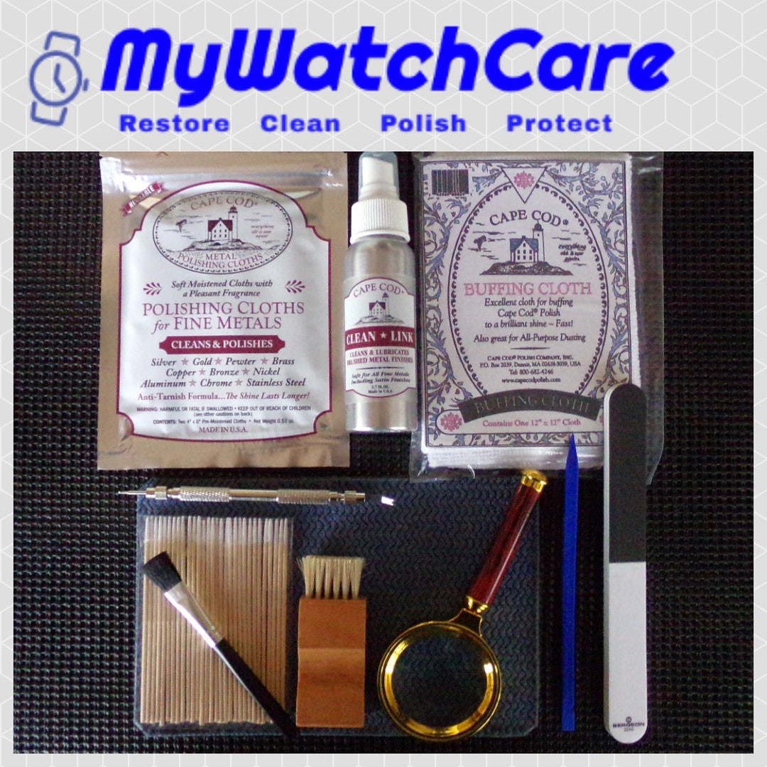 Cod Rag Watch Cleaner Perfect Father's Day Gift! Watch Scratch Removal, Clean, Polish, Buff ...