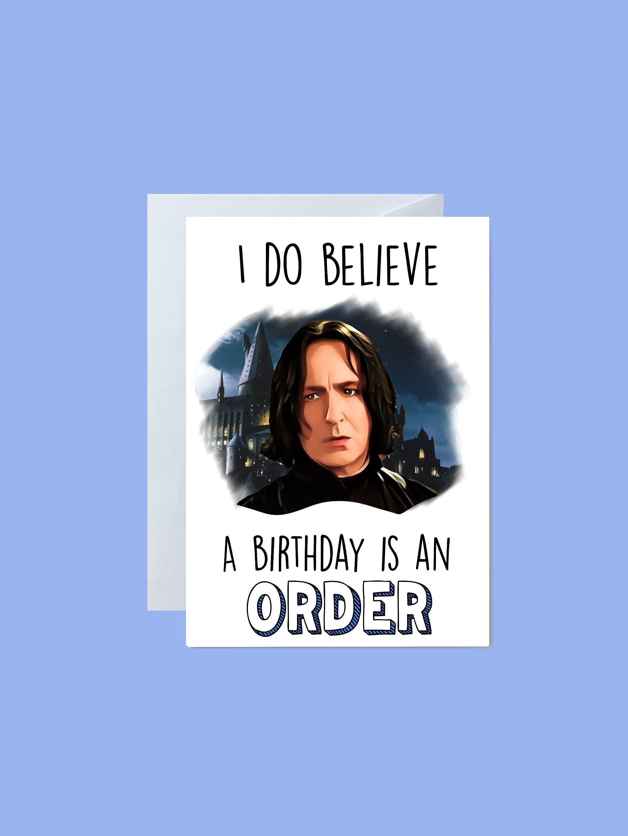 Professor Severus Sneep verjaardagskaart Grappige citaten Professor Severus Sneep verjaardagskaart Grappige citaten