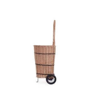 E-wicker24 Large Wicker Fireplace Basket/Garden Basket