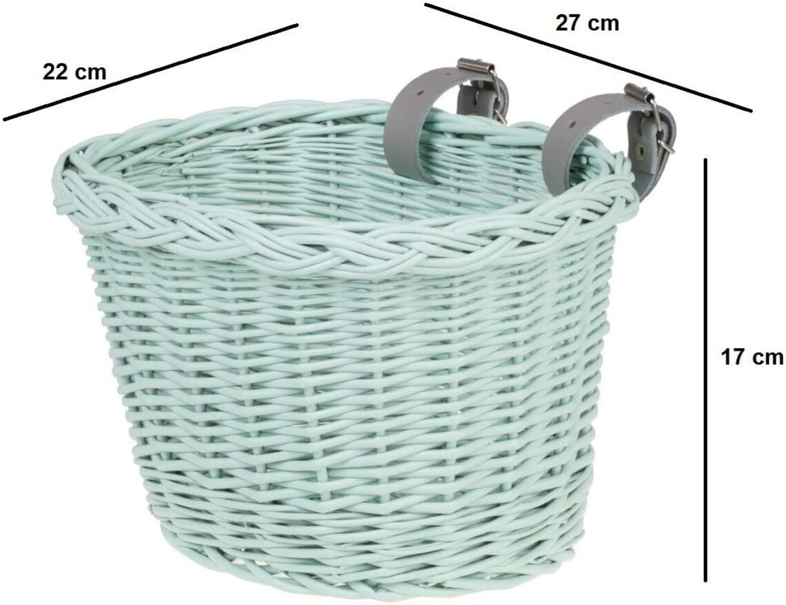 Children's bicycle basket basket for children small Etsy