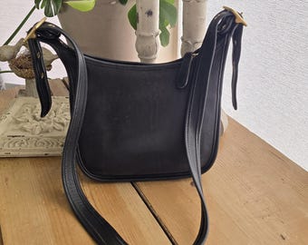 Vintage Coach Legacy Janice Bag 9950 – Black Leather Shoulder Bag
