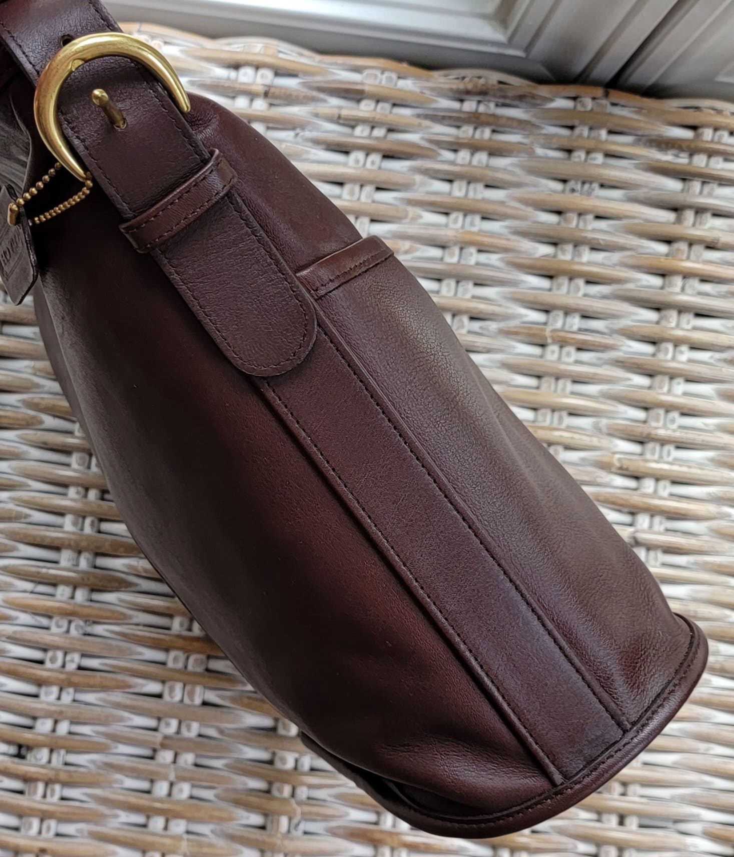 バッグ Old Coach Leather ShoulderBag Brown 4153 Coach Shoulder Bag 4153 Leather Tan/Brown Authentic | eBay