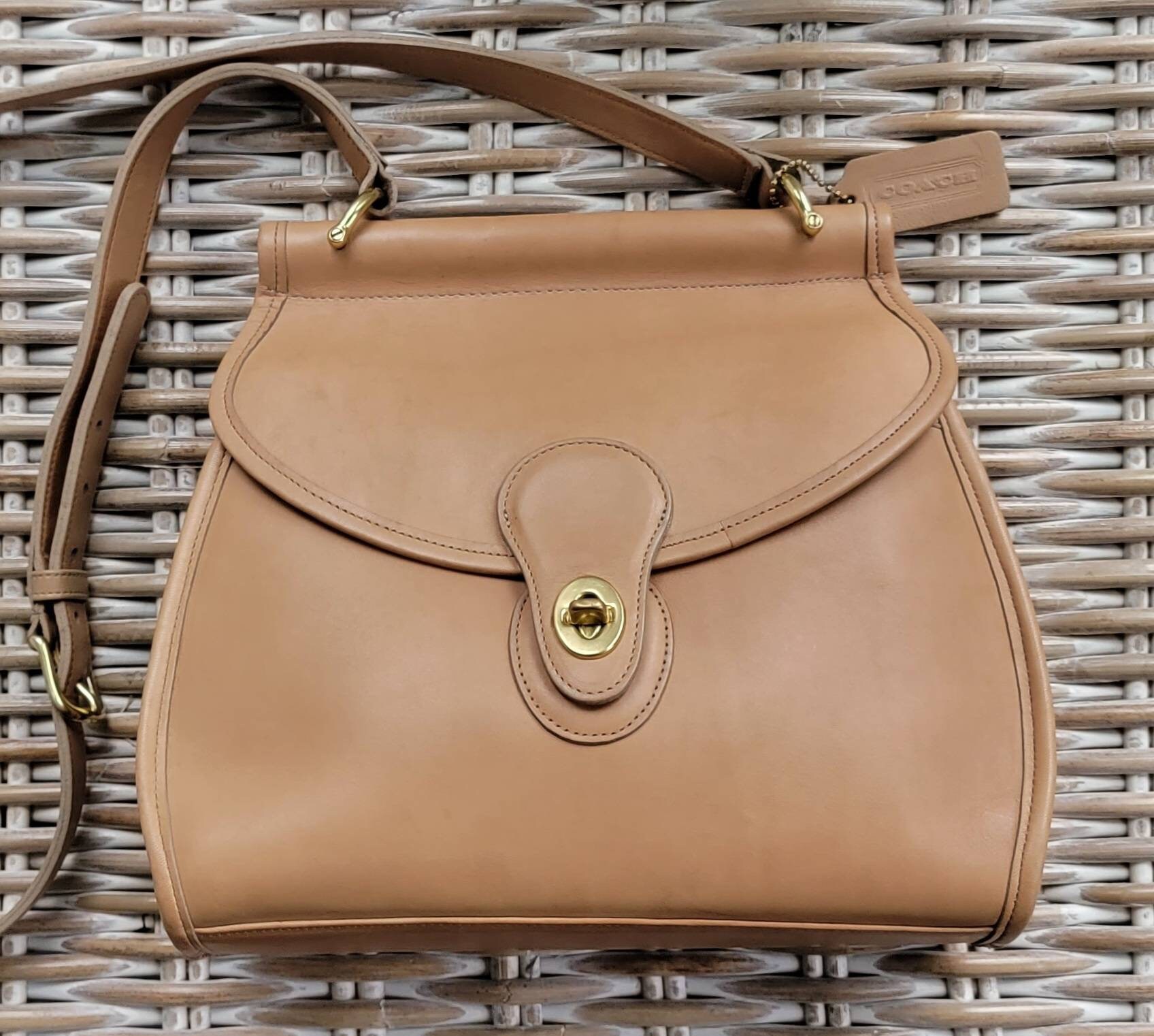 Vintage Coach Logan Bag - Vintage Coach Crossbody Bag - Designer
