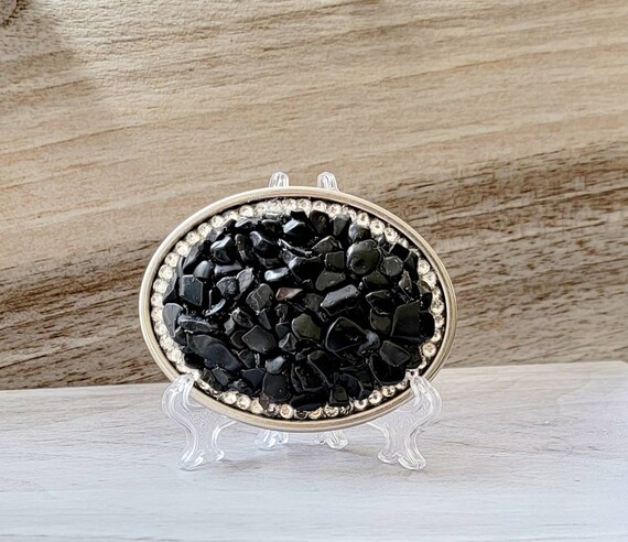 Gemstone Belt Buckle | Handmade Belt Buckle | Tourmaline  display picture 1