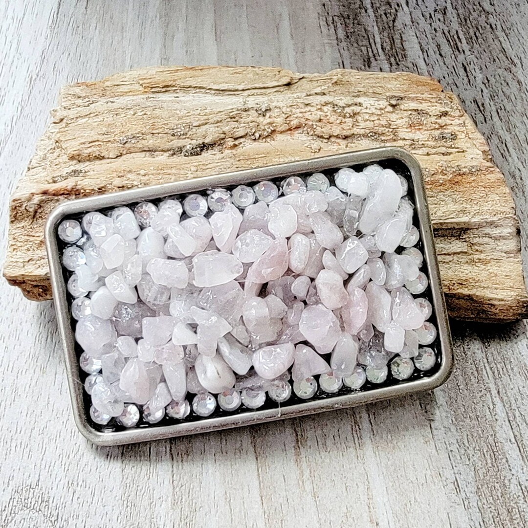 Genuine Gemstone Buckle Western Belt Buckle One of a Kind Buckle Rose Quartz Western Wedding