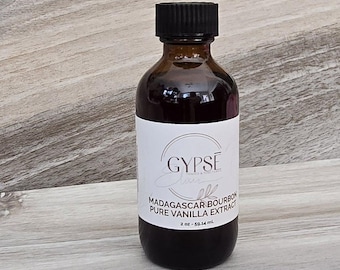 Kentucky Premium Bourbon Madagascar Vanilla Extract Pure Vanilla Extract Organic Bourbon Vanilla Extract Gift for Her Baking Gift Unique