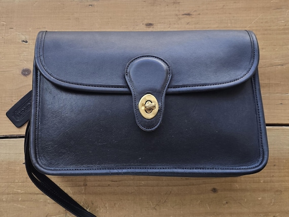 Vintage Coach Turnlock Clutch - Coach Vintage Bag - Vintage Coach