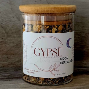 Moon Herbal Tea | Hand blended Tea | Chamomile Tea | Witch Tea | Herbal Tea