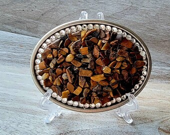 Hebilla de cinturón de piedras preciosas / Hebilla única / Ropa occidental / Moda de Yellowstone / Hebilla de cinturón personalizada / Hebilla de cinturón de ojo de tigres / Hecho a mano
