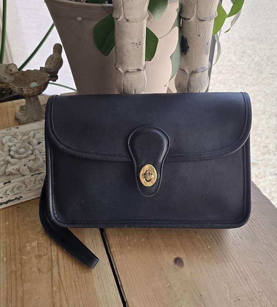 Vintage Coach Turnlock Clutch - Coach Vintage Bag - Vintage Coach