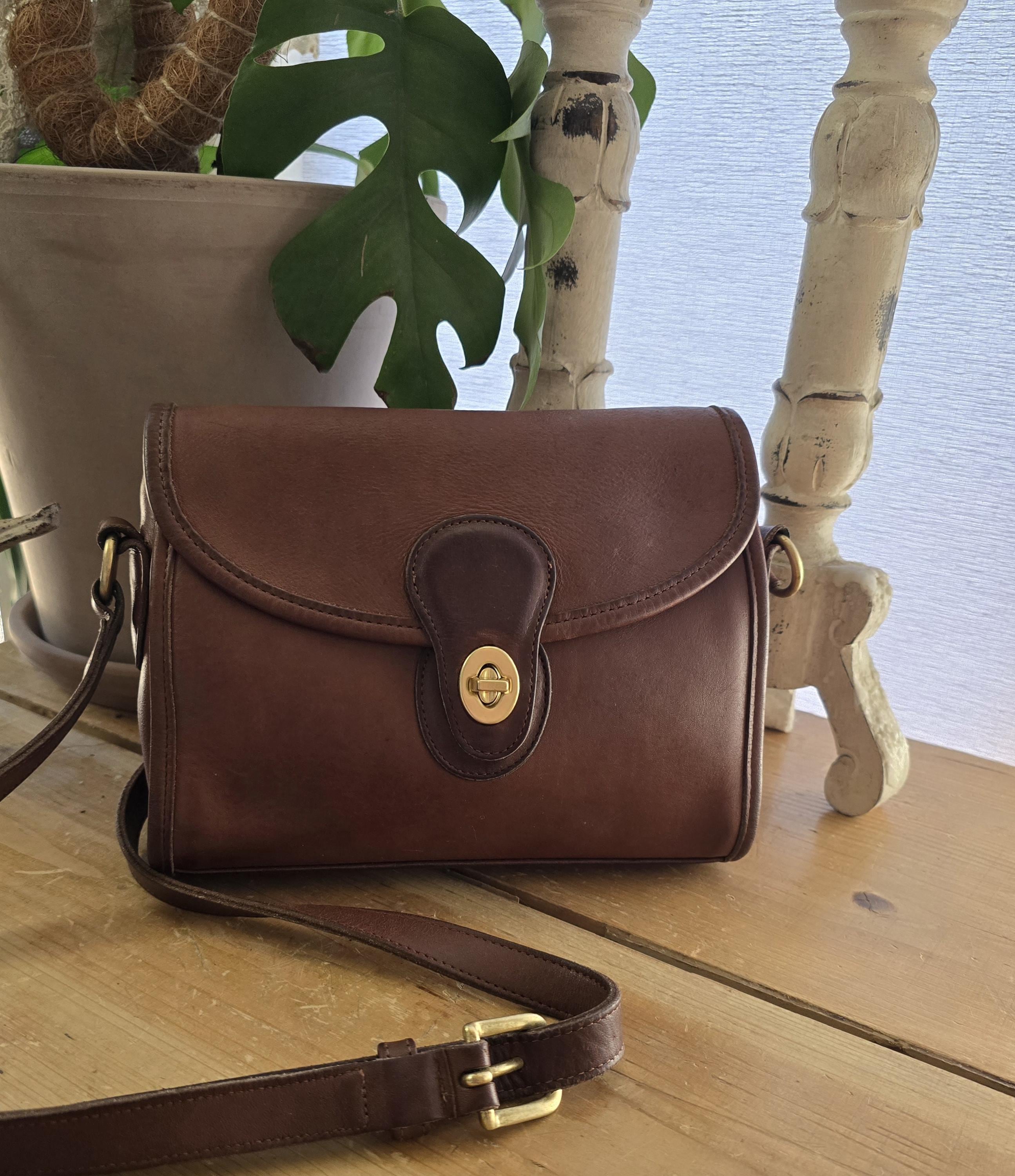 Vintage Coach Devon Crossbody - Vintage Early Coach Bag - Boho 