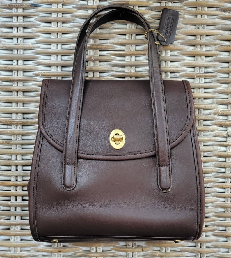 Vintage Coach Belmont Bag 9088 Vintage Coach Purse Designer Etsy