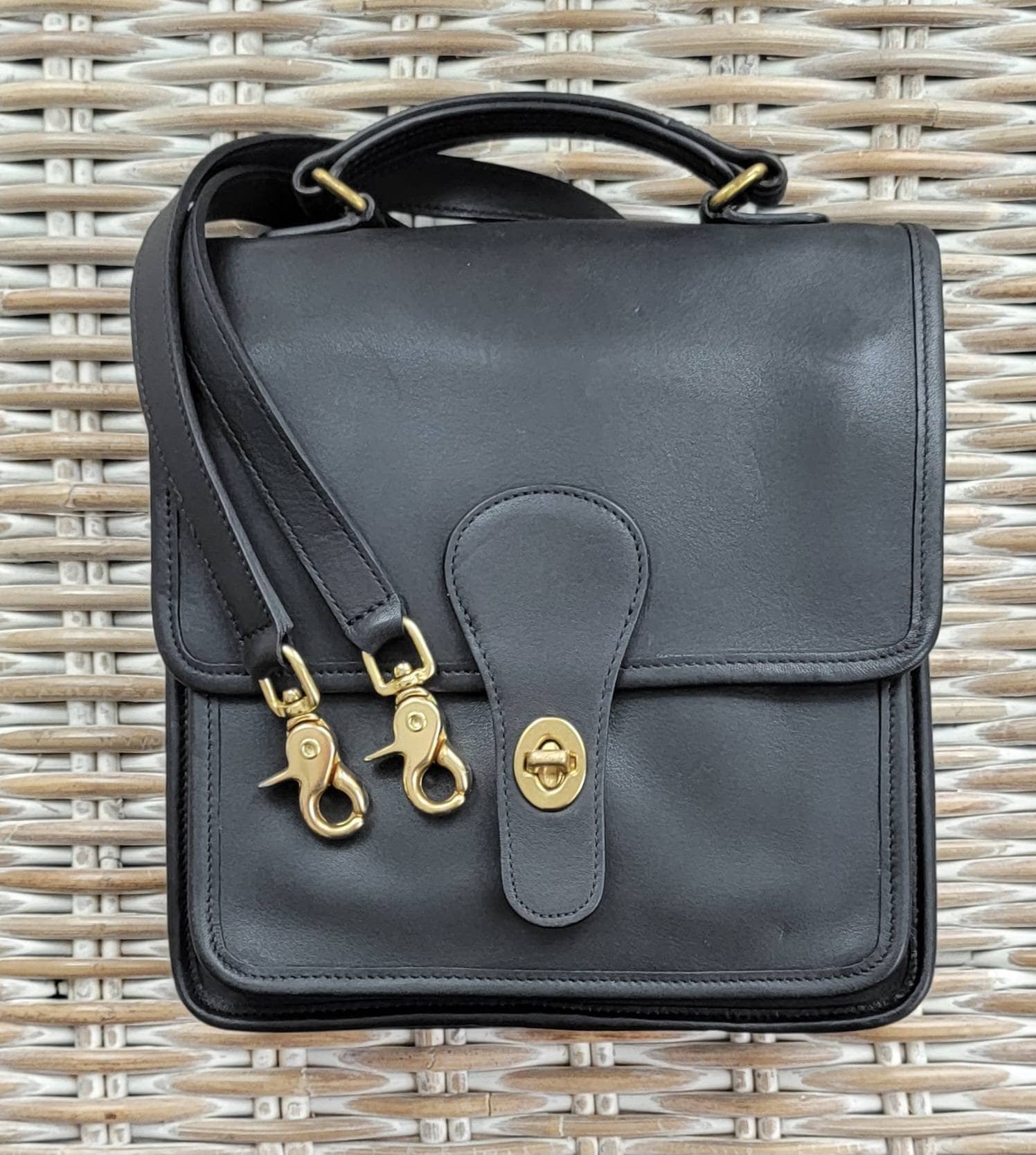 Vintage Coach Station Bag Vintage Coach Crossbody Bag Etsy