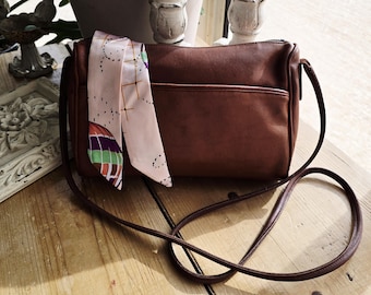 Vintage Coach Slim Zip Crossbody Bag - Vintage Coach Bag - Boho Crossbody- Coach Vintage Bag - Vintage Bag - Lightweight Coach Crossbody Bag