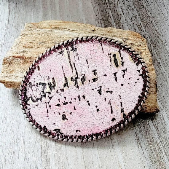 Western Belt Buckle | Yellowstone Fashion Cowgirl | One of a  display picture 1