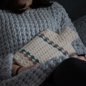 Morwenna Hot Water Bottle Cover Crochet Pattern