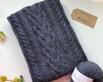 Platinum Scarf Knitting Pattern