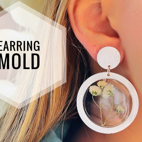 Mold for Epoxy Resin. Butterfly Wing Earrings. Etsy