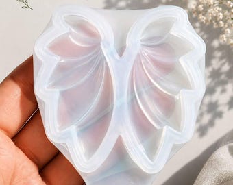 Leaf Earring Silicone Mold: Epoxy Resin Jewelry
