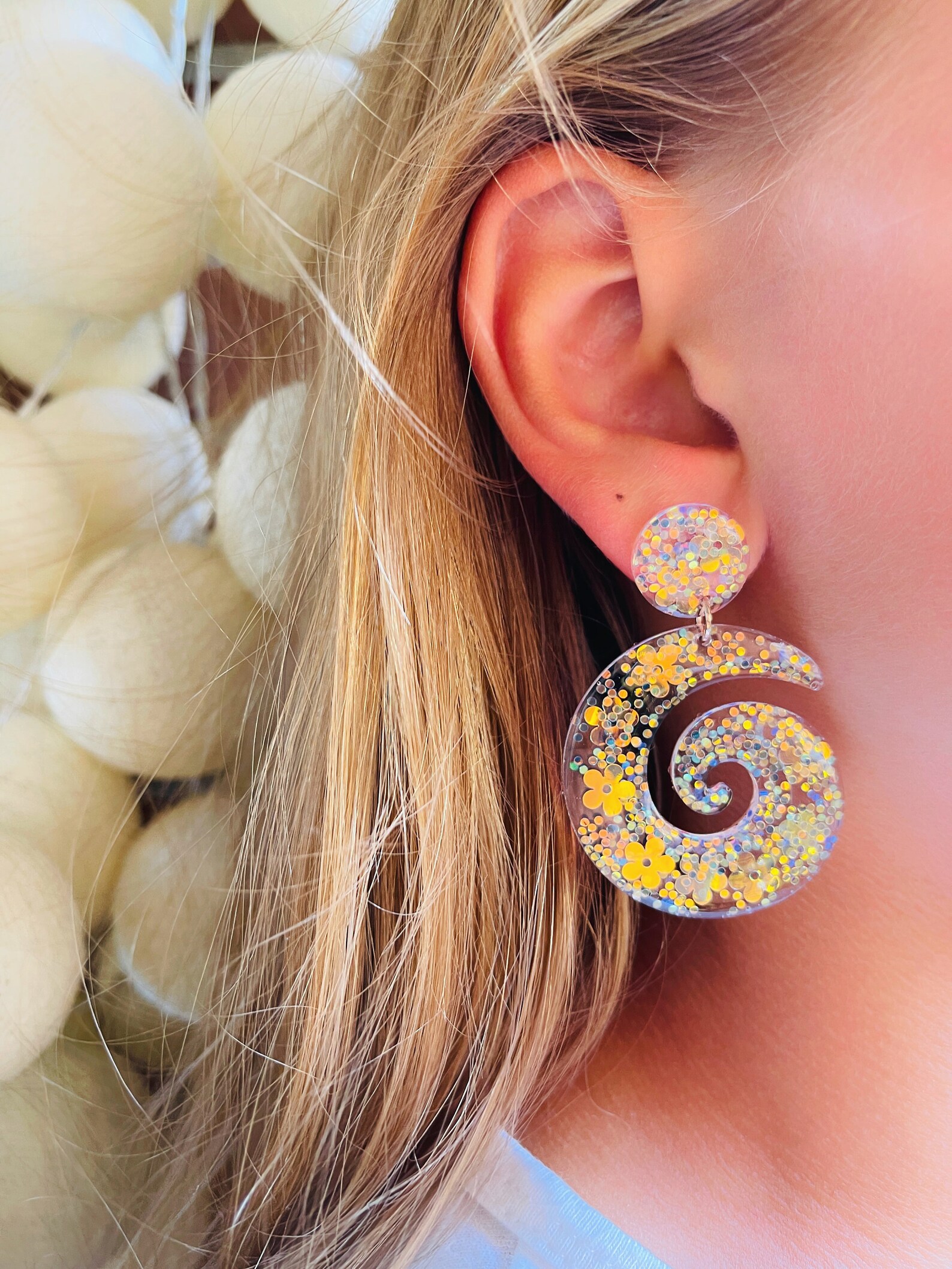 Silicone Mold Earrings Spiral . Mold Ring for Epoxy and UV Etsy