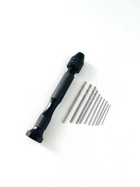 Quality Mini Hand Drill With 10 Different Drill Bits 