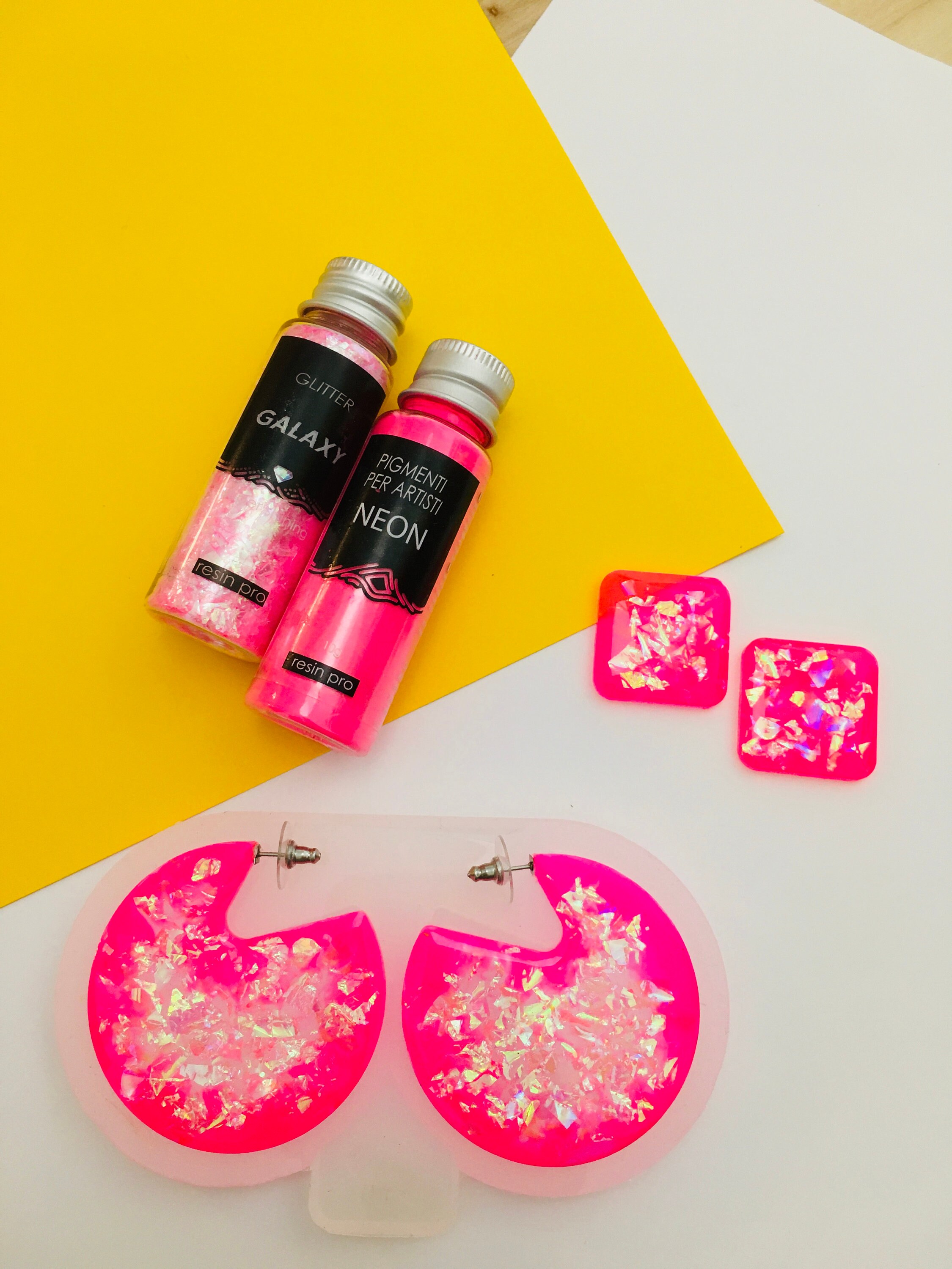 Silicone Mold Earrings Circles . Mold Circles XL for Epoxy and Etsy