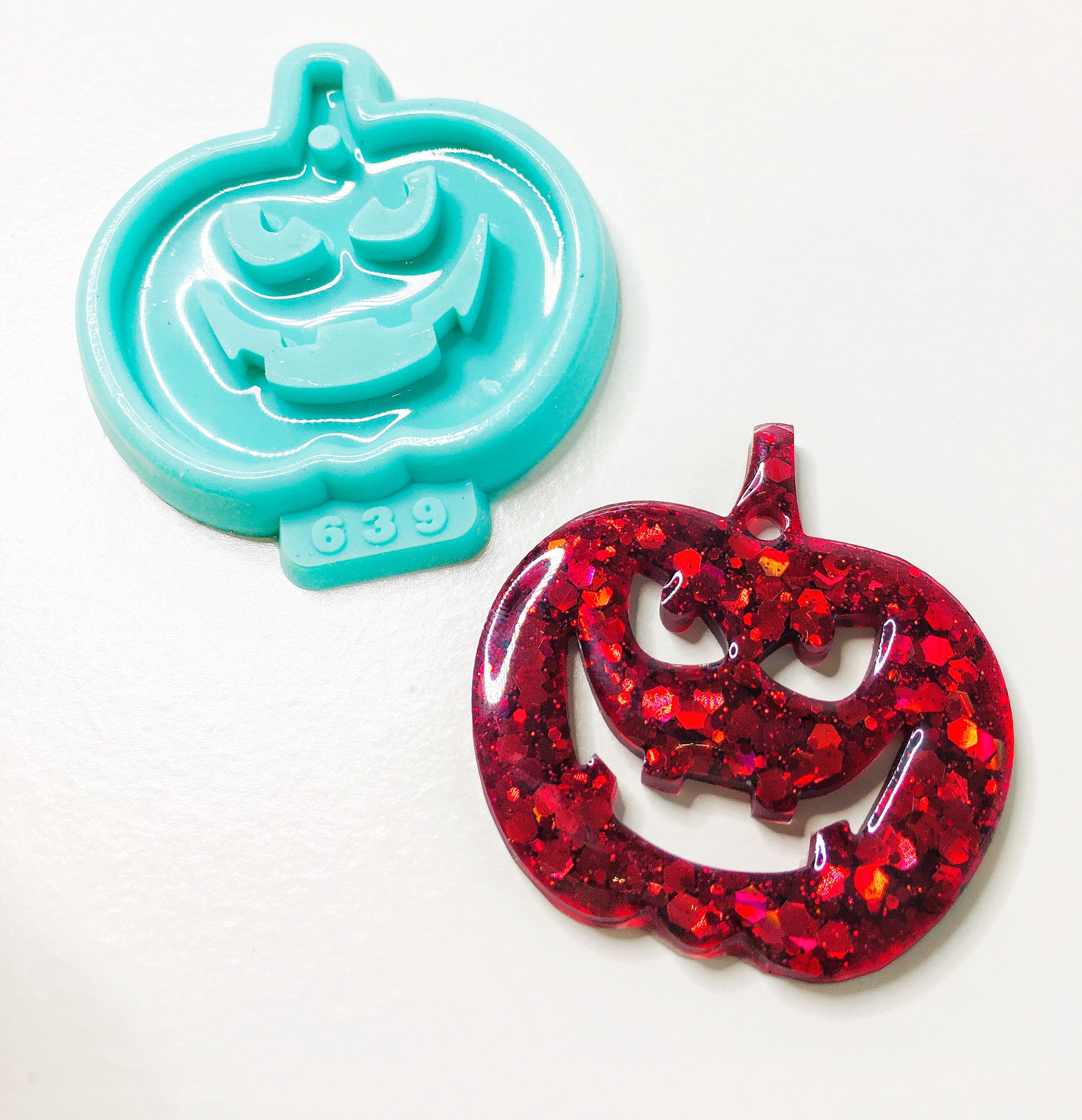 Halloween silicone mold for epoxy. Super glossy resin mold. Etsy