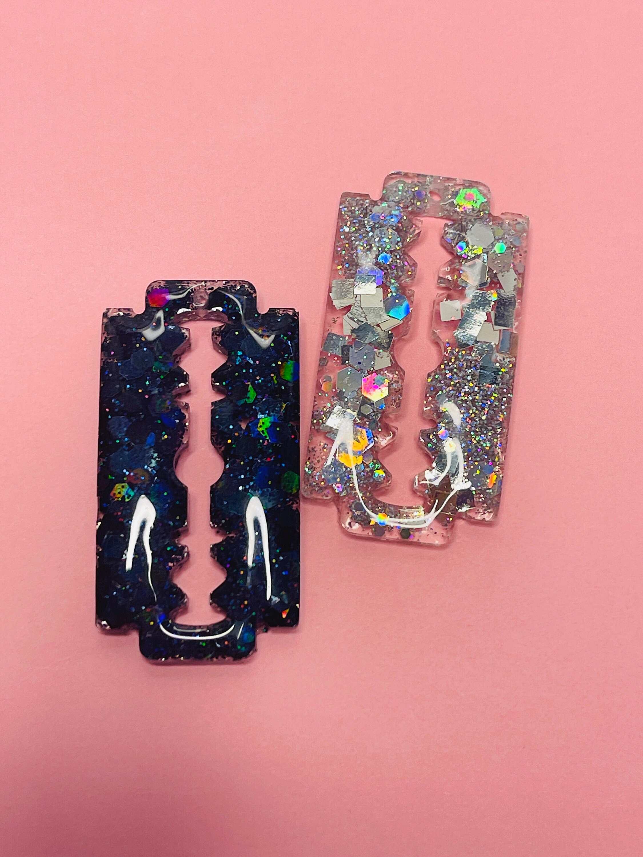 Razor Blade Mold for Epoxi and Uv Resin Etsy Australia