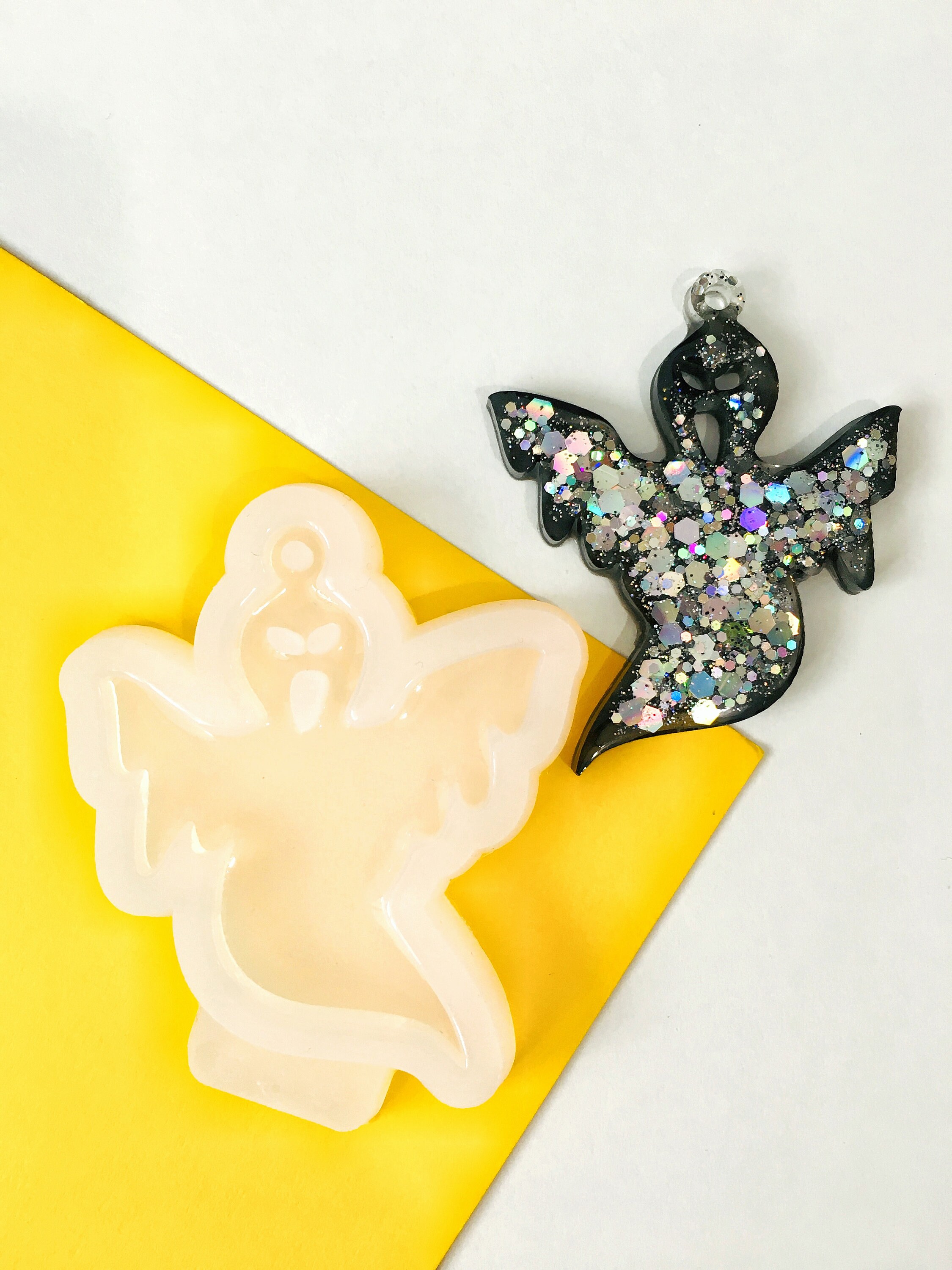 Halloween Silicone Mold Ghost for Epoxy. Super Glossy Resin - Etsy
