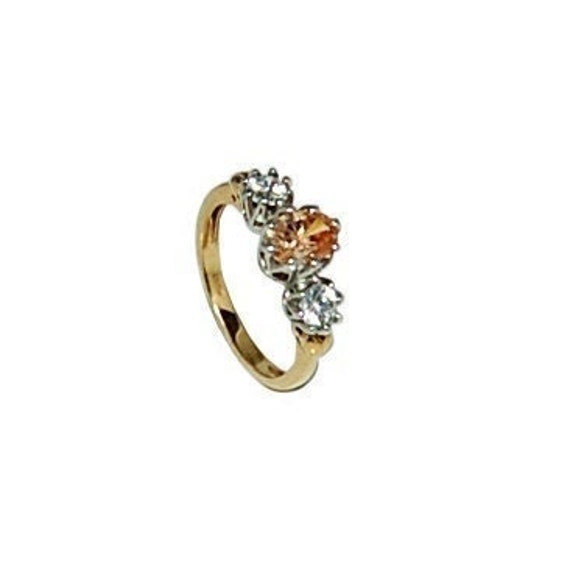 CoutureNumber.com Vintage 9ct Yellow Gold Trilogy… - image 2
