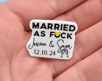 Wedding Croc Charm Personalised Shoe Charm Bridal Rude Croc Charms