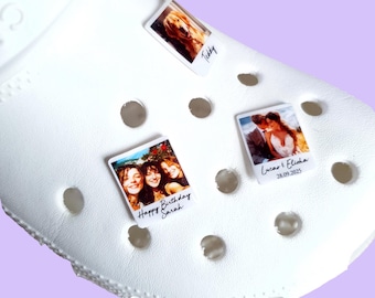 Personalised Photo, Croc Charm, Your Photo, Custom Shoe Charm, Your Pet, Birthday, Mother's Day, Pets, Stocking Filler, Secret Santa