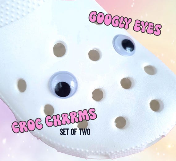 Googly Eyes Croc Charms Funny Shoe Charms Birthday Croc Gift Personalised