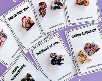 Personalised Photo, Shoe Charm, Birthday, Father's Day, Pets, Custom Croc Charm, Shoe Accessories, Stocking Filler, Secret Santa