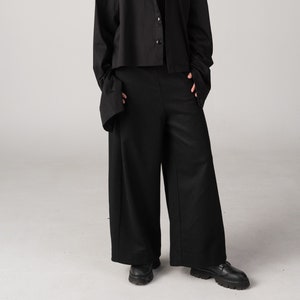 Woolen palazzo pants clearance