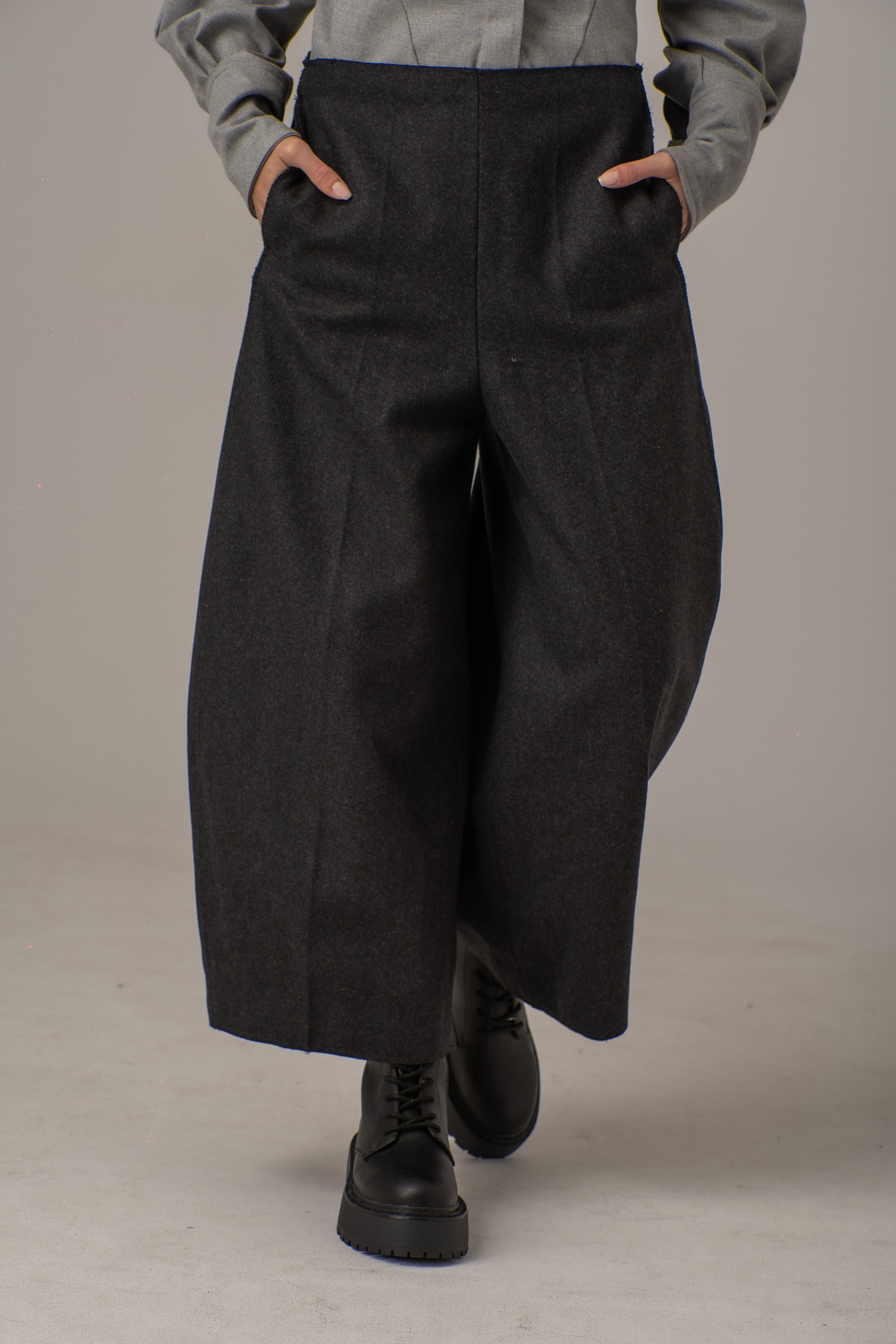 希少　KOWGA WOOL BDU PANTS BLACK 希少 KOWGA WOOL BDU PANTS BLACK 615A7514_52514ad0-ea5f-44bc-