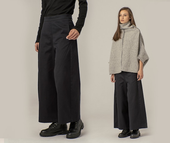 Wide Leg Pants for Women / High Waist Pants / Women's Pants / Black Pants / Elegant  Pants / Wide Leg Trousers / Trousers for Women 