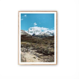 Nature Print, Fitz Roy, Patagonia, Argentina Photography