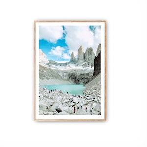 Nature Print, Torres del Paine, Patagonie, Chili Photographie