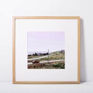 Nature Print, El Calafate Sunset, Patagonia, Argentina