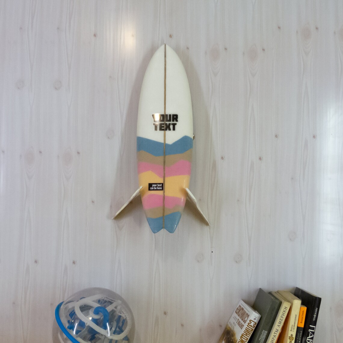 Souvenir surfboard with personalisation. Decorative surfboard Etsy