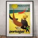 portugal, portugal travel poster, portugal poster, portugal print, portugal travel, travel poster,  wall decor